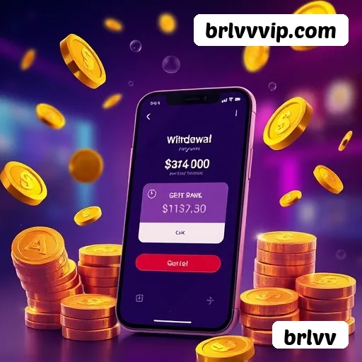 Chuva de bônus brlvv nos caça-níqueis